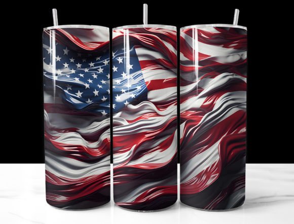 Download Patriotic Pride: USA Flag Tumbler Wraps - Usa flag tumbler Collection